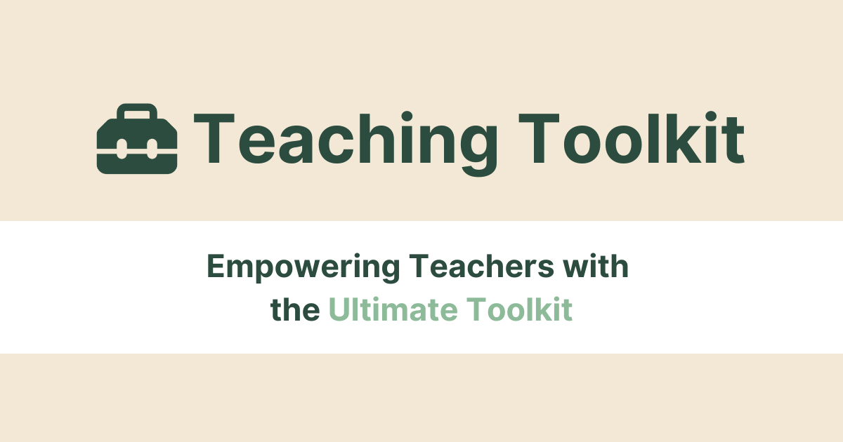 Teaching Toolkit Ai Tools For Teachers